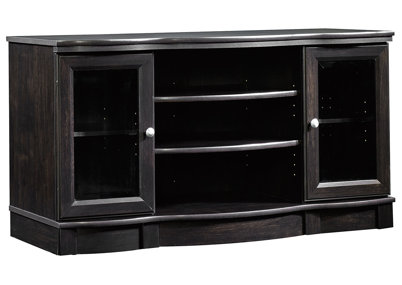 Regent Place Estate Black Panel Tv Stand,Sauder